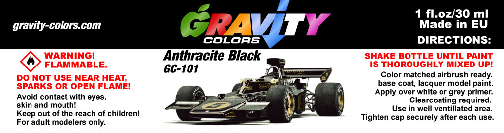 Gravity Black oil paint