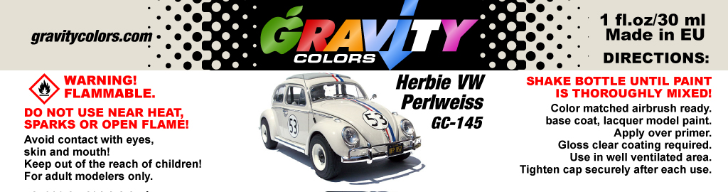  Herbie Volkswagen Perlweiss » GRAVITY Colors ®