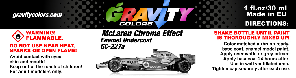 McLaren Chrome Effect » GRAVITY Colors ®