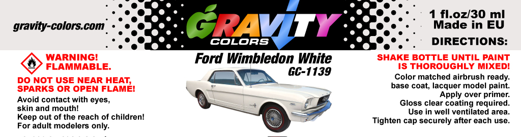 Wimbledon White M (1968) for Ford – Express Paint