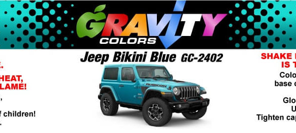 Jeep Bikini Blue » GRAVITY Colors ®