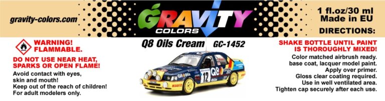 Q8 Oils Cream » GRAVITY Colors