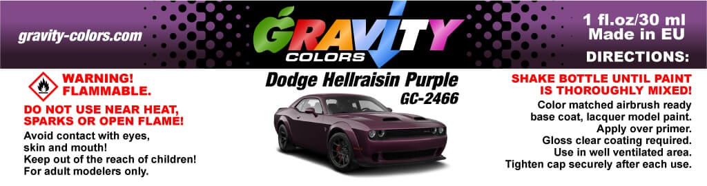 Dodge Hellraisin Purple » GRAVITY Colors